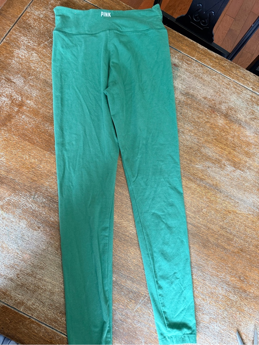 PINK Victoria's Secret Green High-Rise Leggings